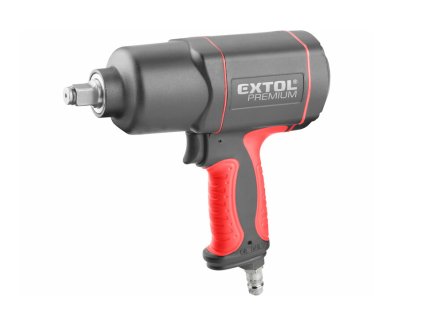Uťahovač príklepový pneumatický, max. 800Nm, TWIN HAMMER, EXTOL PREMIUM