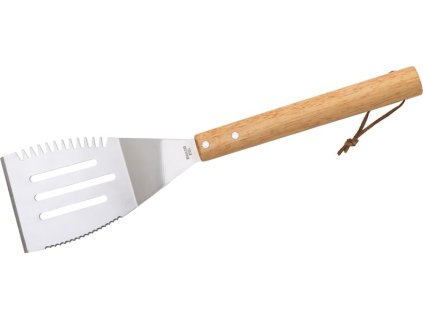 Obracačka na grilovanie Strend Pro Grill, nerez s drevenou rúčkou, 41 cm