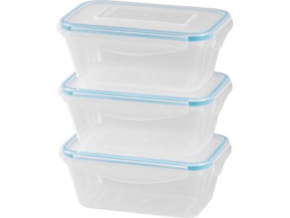 Dóza MagicHome Lunchbox, obdĺžniková, sada 3 ks, 700 ml
