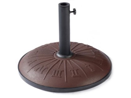 2970 podstavec pod slnecnik clock hnedy 25 kg beton