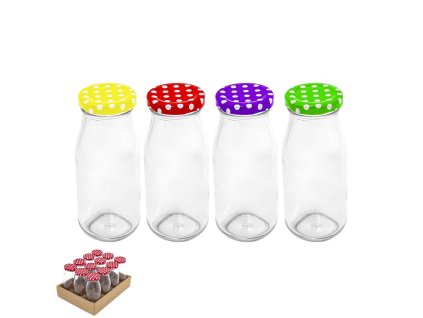 Fľaša na sirup 230 ml, 12 ks