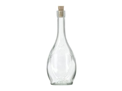 Fľaša na alkohol s korkom 250 ml