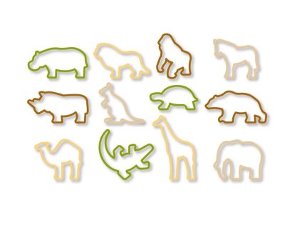 Tescoma Vykrajovače ZOO DELÍCIA KIDS, 12 ks