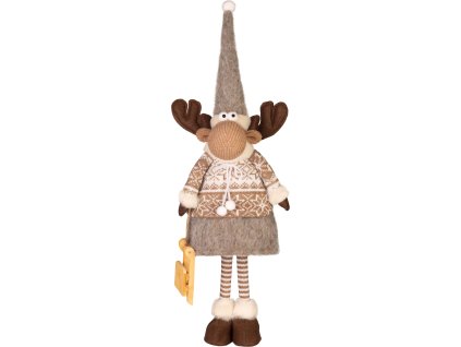 Postavička MagicHome Vianoce, sob, dievča, 13x21x53 cm