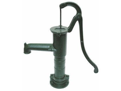 3123 pumpa zahrad stojan liatina