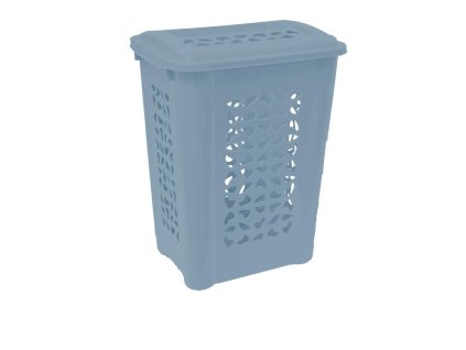 Kôš na bielizeň 60l, 45x34x60cm, severská modrá
