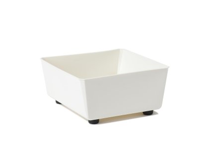 Kvetináč Saga 285x285 mm, bonsaj/bylinky, krémový