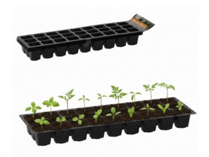 Sadbovač 47x14 cm, 27 priesad, 5 ks