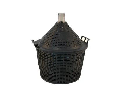 Demižón 54 l sklo v plaste