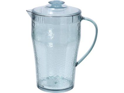 Džbán plast s vekom 1,9l, mix