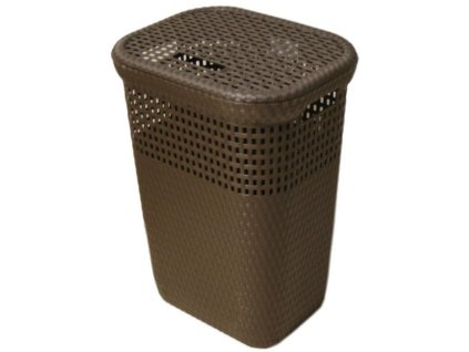 3477 kos na bielizen ratan 60l tmavohnedy