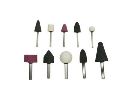 6435 brusne telieska 10 dielna sada stopka 5x pr 6mm 5x pr 3mm extol 1822