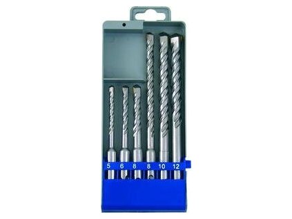 6486 vrtaky do betonu sds plus 6 dielna sada pr 5 12mm extol 23901