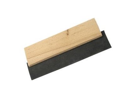 6540 stierka gumova drevena rukovat 200mm