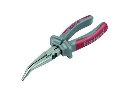 7329 klieste pologulate zahnute 200mm