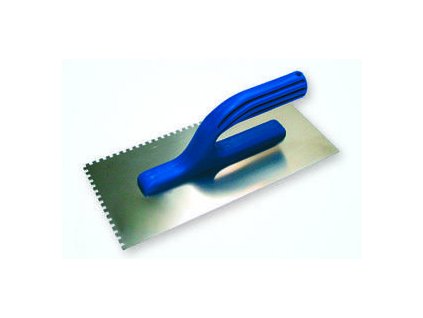 7689 hladidlo antikorove 270x130mm plastova rukovat zuby 4x4mm