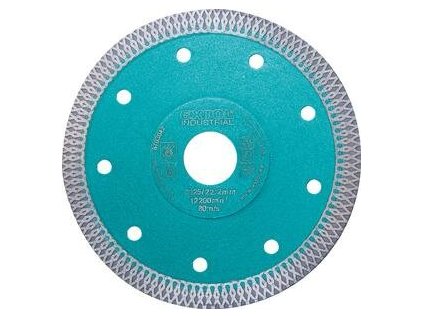 8184 kotuc rezny diamantovy turbo thin cut 125mm suche a mokre rezanie extol 8703042