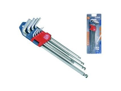 9087 kluce imbusove s gulockou predlzene cr v 9 dielna sada 1 5 10mm