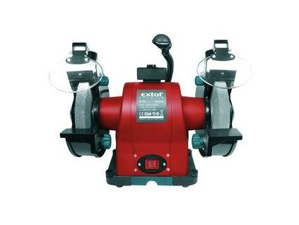9966 bruska dvojkotucova 520w 200 16mm sirka 25mm extol 8892120
