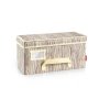 22698 tescoma krabica na odevy fancy home 40x18x20 cm smotanova