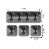 Tescoma Organizér na káble PRESTO, súprava 4 ks