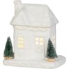 Vianočná dekorácia domček LED, 9x15x17 cm