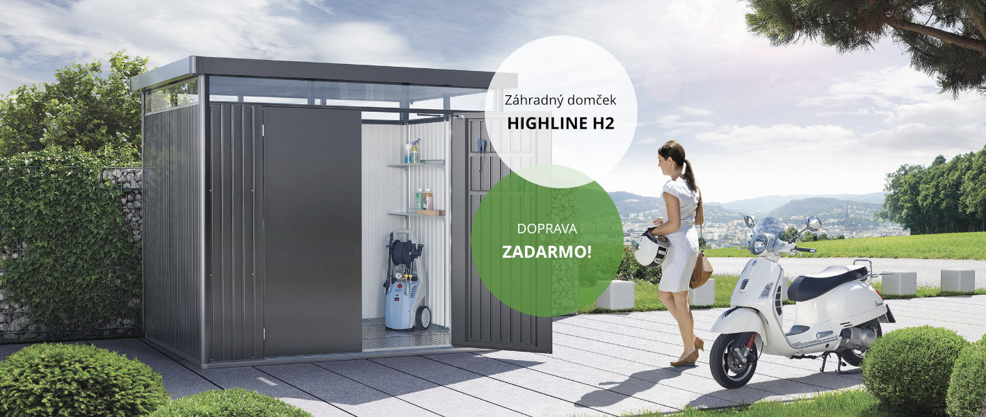 Záhradný domek HIGHLINE H2