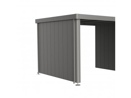 87038 Seitenwand Neo 3A 3D quarzgrau Rendering