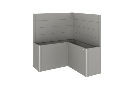 9003414164710 Sichtschutz Belvedere L150 quarzgrau Rendering