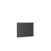 9003414159754 Sichtschutz Wandpaneele h135 b180 dunkelgrau Rendering