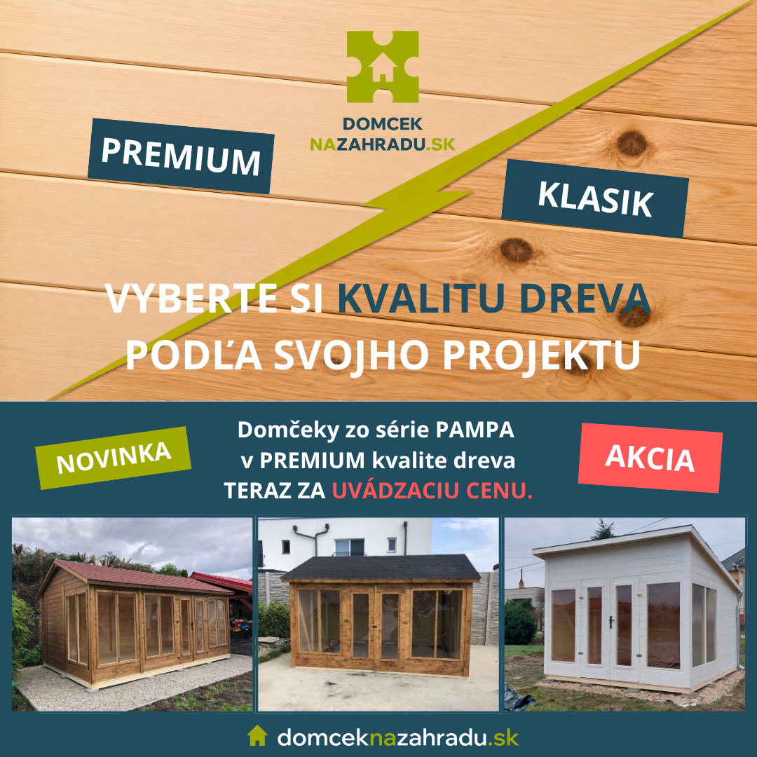 Ako vybrať správnu kvalitu dreva pre váš záhradný domček?