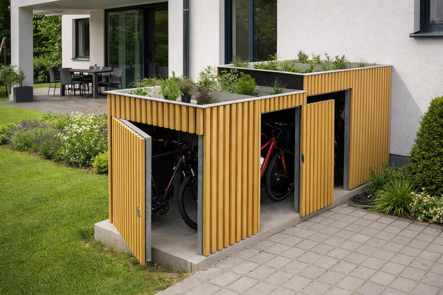 Kam s bicyklami pre celú rodinu? Objavte bezpečné a štýlové cykloboxy