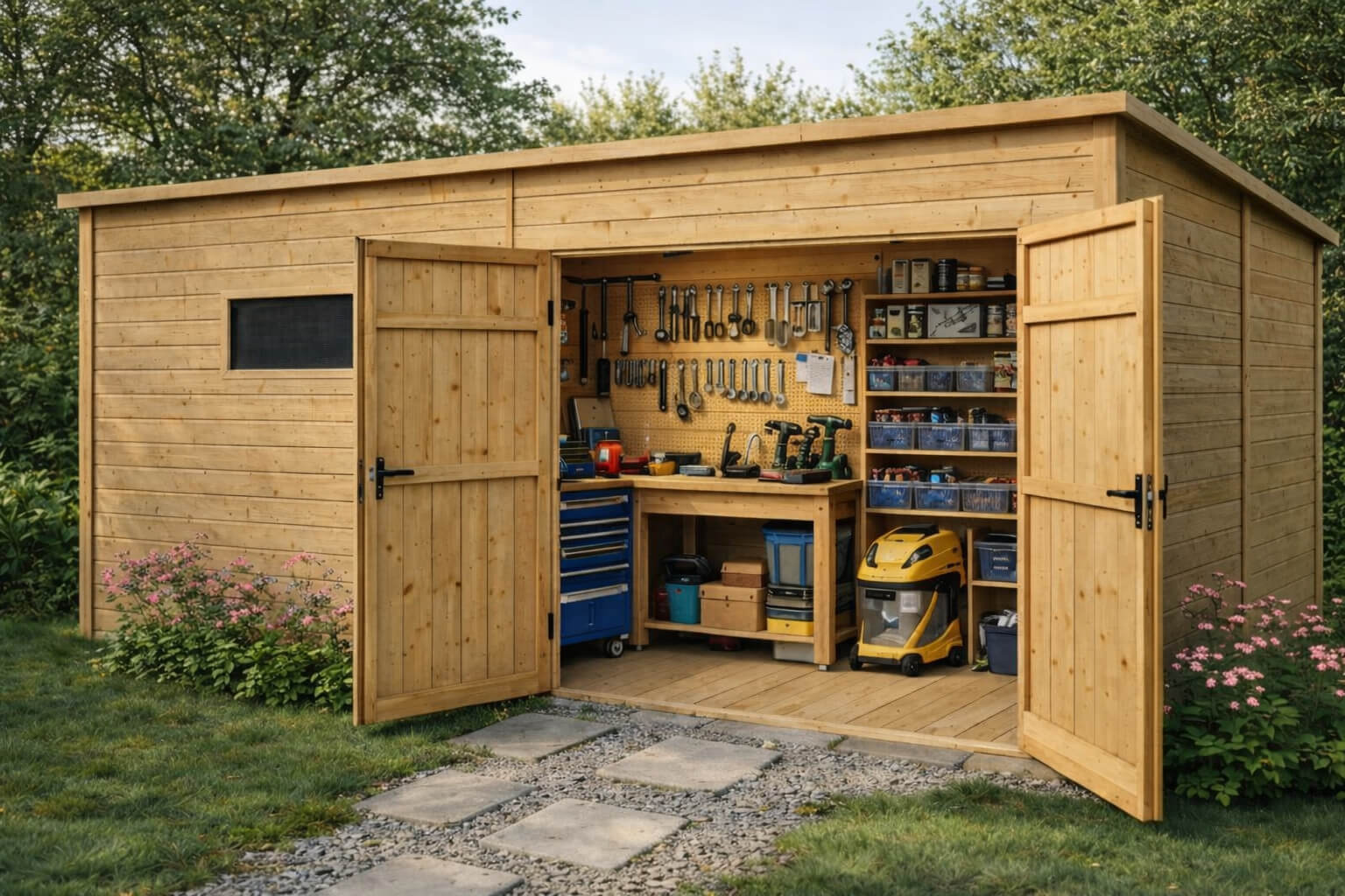 Vytvorte si dielňu snov. Prečo je drevený záhradný domček rajom pre každého domáceho majstra?