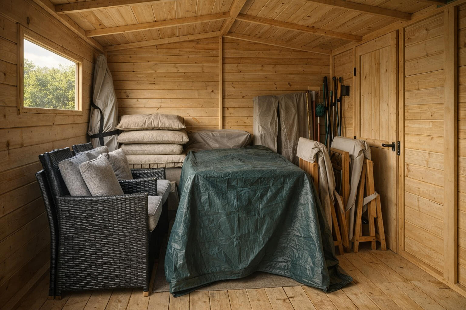 Končí sa sezóna? Zazimujte záhradný nábytok správne a na jar si ušetríte starosti (aj peniaze)