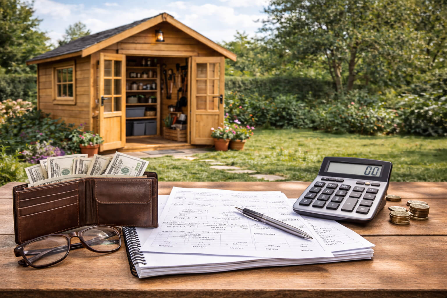 Koľko naozaj stojí stavba záhradného domčeka? Kompletný sprievodca cenami od základov po strechu