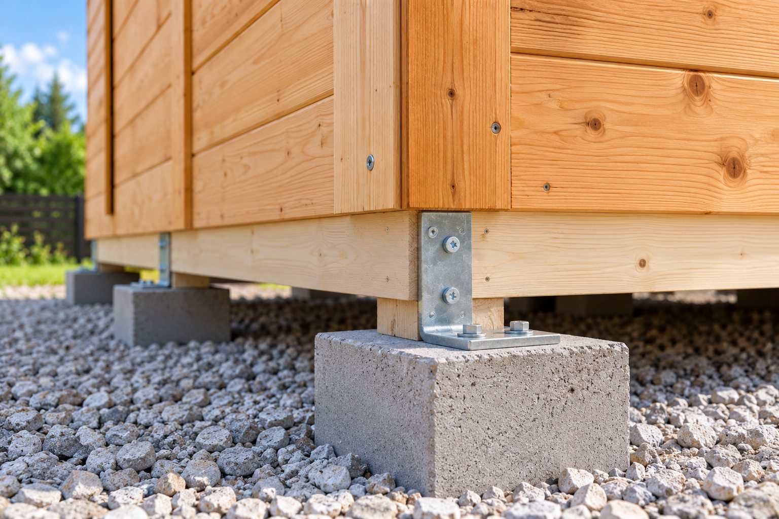 Ako ukotviť záhradný domček: spôsoby podľa podkladu