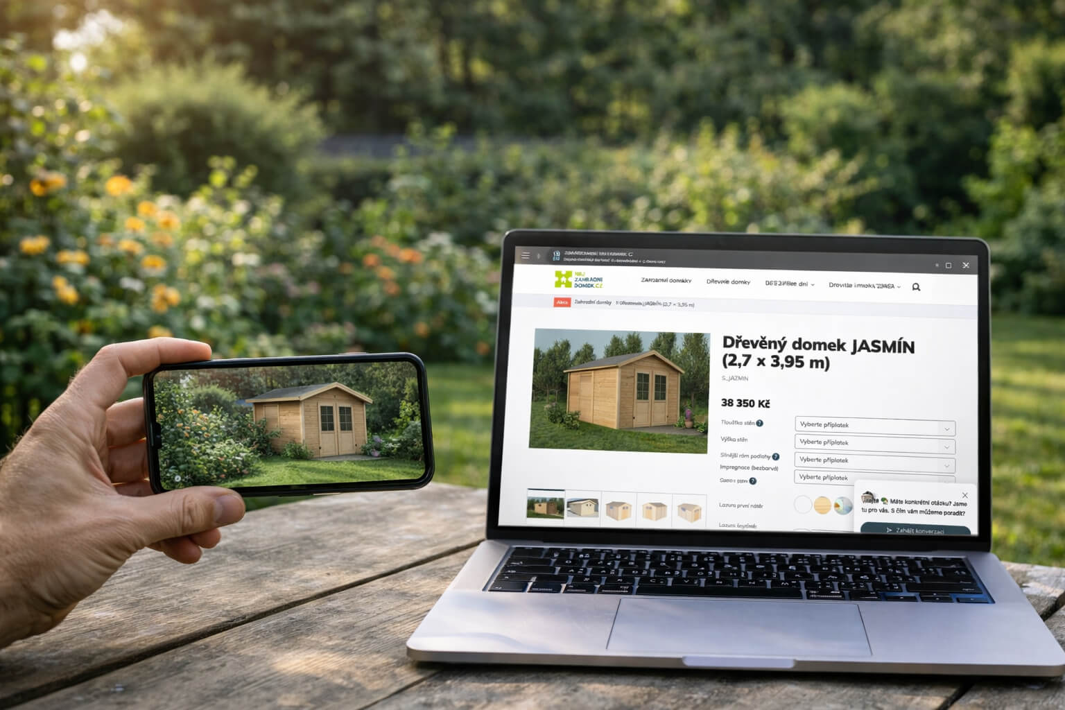 Ako si jednoducho predstaviť záhradný domček vo vlastnej záhrade pomocou AI