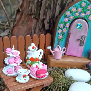 Dvířka pro skřítka 🚪, Fairy Doors, Tranquility, Autumn, Miniatures, Dollhouse, Maileg, Skřítek, Lesní skřítek