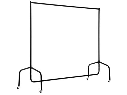 HOMCOM věšák na oblečení Věšák na oblečení 150x60x170cm, robustní věšák se snadnou montáží pro optimální úložný prostor | Aosom.de