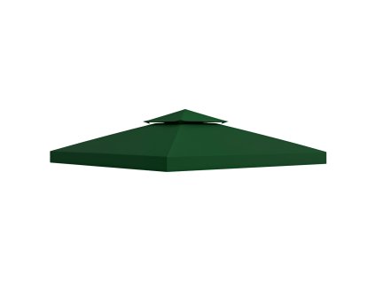 Náhradní střecha altánu Outsunny 3x3m uhlíkově šedý polyester odpuzující vodu pro kovové a zahradní altány | Aosom.de