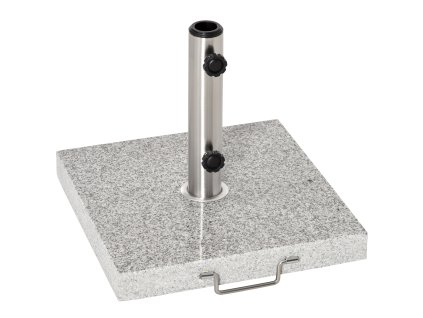 Outsunny mobilní stojan na slunečník 28kg mramor nerez 42x42x36cm stabilní podstavec pro slunečník na zahradu a terasu | Aosom.de