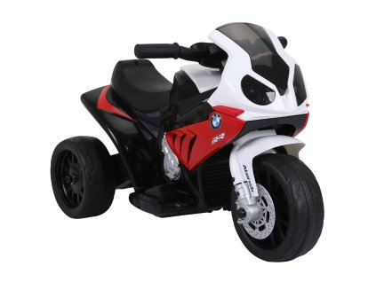 HOMCOM BMW S1000RR licencovaná dětská elektrická tříkolka s baterií, dětské vozidlo, ocel, červená, 66x37x44 cm| Aosom