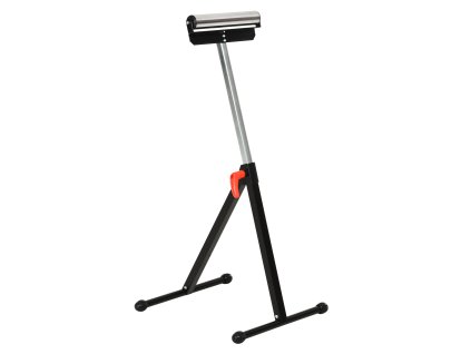 HOMCOM Válečková koza Výškově nastavitelná podpěrná koza s nosností až 90 kg Kovová černá 44x50x68-110 cm pro dílnu a kutilské projekty | Aosom.de
