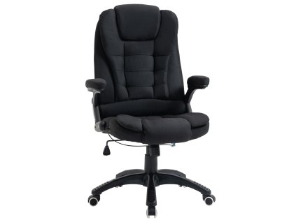 Kancelářská židle Vinsetto síťovaná ergonomická výškově nastavitelná kancelářská židle z pěny černá 65 x 72 x 100-120 cm pro kancelář a domácí kancelář | Aosom.de