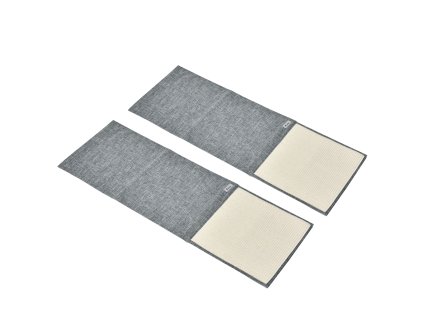 Škrabací podložka PawHut sada 2 kusů pro kočky, sisalový škrabací koberec šedý 130x45x03cm, ochrana pohovky pro křeslo a gauč | Aosom.de