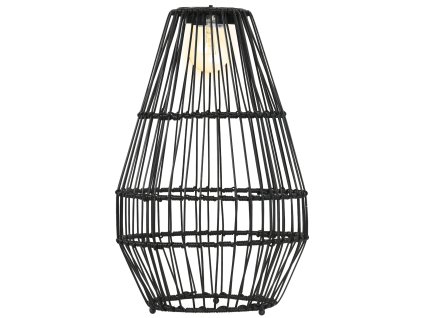 Outsunny solární lampa zahradní lampa bubnový design vodotěsná se světelným senzorem automatická LED pro balkon terasu černá | Aosom.de