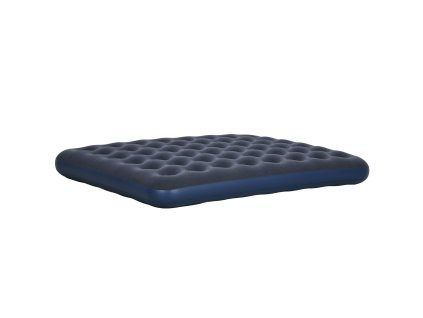 Outsunny Skládací kempingové dvoulůžko Airbed Dark Blue 203x152x22cm ideální pro kempování a hosty | Aosom.de