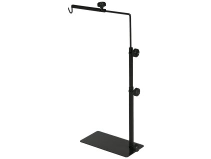PawHut stojan na lampy pro plazy nastavitelný držák tepelné lampy se 4 otvory pro ocelové dráty černý pro terária | Aosom.de