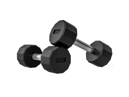 Sada činek SPORTNOW 10 kg, protiskluzová kovová sada 2 činek, ideální pro silový trénink a fitness, černá | Aosom.de