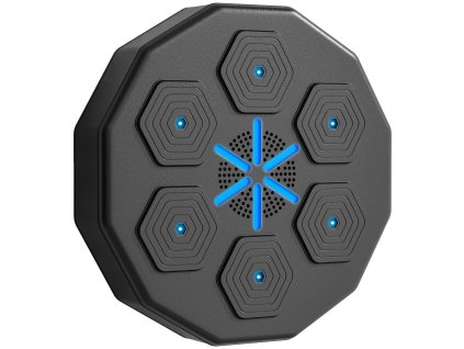 SPORTNOW Elektronický boxovací stroj Bluetooth s hudbou a LED diodami, nástěnný chytrý boxovací terč pro dospělé, ideální pro domácí cvičení | Aosom.de